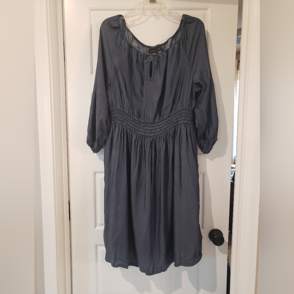 Lane Bryant Chambray Dress